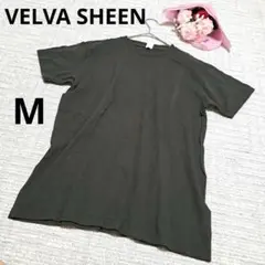 VELVA SHEEN ベルバシーン コットン100% Tシャツ ブラック 夏M