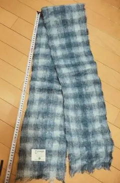 Donegal チェック柄マフラー　モヘア