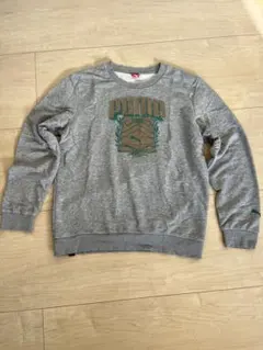 PUMA 古着スウェット　グレー