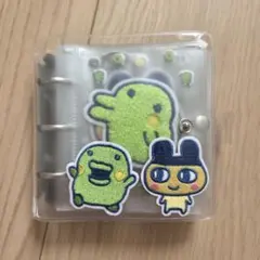 キャラクター　シールセット　リング収納ファイル　たまごっち　ワッペンシール