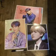 SUGA ミニポスター 3枚