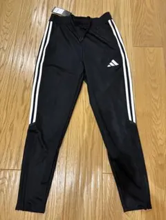 adidas ストライプ ブラック ジャージパンツ
