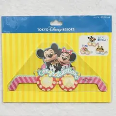 パーティーサングラスメモ　3柄入り　実写　ミキミニ　ドナデジ　チデ　ディズニー