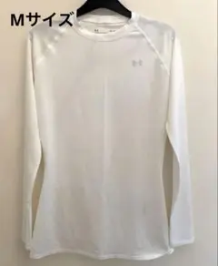 アンダーアーマー レディースM ホワイト長袖Tシャツ