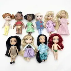 ディズニーストア アニメーターズコレクション ミニドール 10体まとめ売り