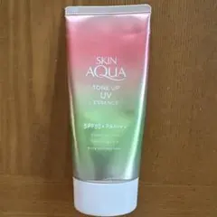 SKIN AQUA トーンアップUVエッセンス ハピネスオーラ 開封済みのサムネイル