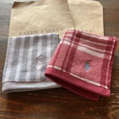 RALPH LAUREN ハンカチ タオル　2枚セットのサムネイル