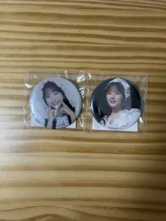 川本笑瑠 缶バッチ2個セット