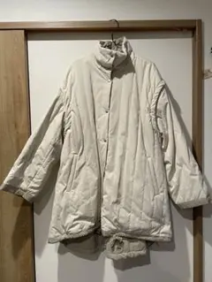 kastane カスタネ　キルティングリバーシブルミドルコート