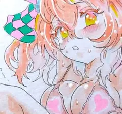 ウマ娘 ファンアート ダンツフレーム 小色紙 手描き色紙 - メルカリ