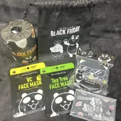 【6点】 ブラックフライデー イオン グラニフ graniph ブラックパンダ