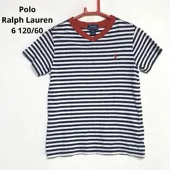 Polo Ralph Lauren コットン100％ Tシャツ 紺/白 i635