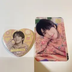 BOYNEXTDOOR ウナク カフェ　特典クリアカード　缶バッチ セット