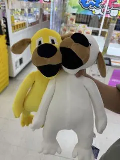 ヒューマンフォールフラット　犬　ぬいぐるみのサムネイル