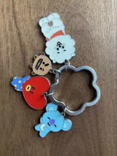 BT21 キャラクター キーホルダーセット