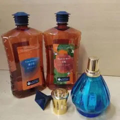 新品未開封★ランプベルジェ・オイル３本セット　ラベンダー　シトロネル　青リンゴ 0126-2.jpg