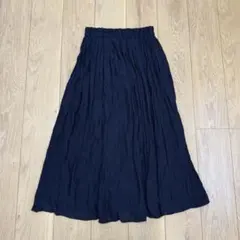 レイカズン フェバリ ロングスカート フレアスカート ネイビー Fのサムネイル