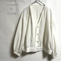 ROPE PICNIC ロペピクニック　ブラウスカーディガン 38 オフホワイト