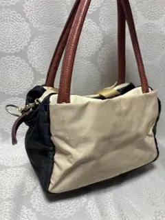 ラシット キューブバッグ モノグラム柄