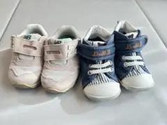 【人気ブランドセット売り】ミキハウス　ニューバランス　ベビーシューズ　12㎝〜