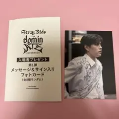 StrayKids スキズ 映画 dominATE第1弾入場特典 スンミン - メルカリ