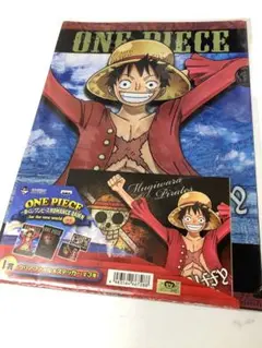 一番くじ　ワンピース　I賞　クリアファイル2枚セット&ステッカー