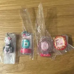 たまごボーロっち　シャカシャカチャーム　サンリオ平成ギャルチャーム　キティ