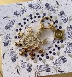 CHANEL 2024 ノベルティ_スノーフレイクチャーム 1点 〈新品〉