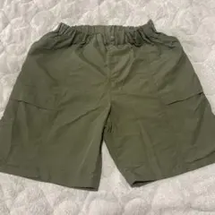 UNIQLO キッズ ハーフパンツ 150サイズ オリーブグリーン