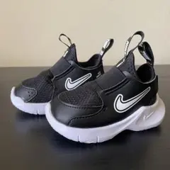NIKEフレックス ランナー 3 スリッポンベビーシューズ黒10cm