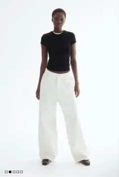 【期間限定セール中】H&M マイクロファイバー フィットTシャツのサムネイル