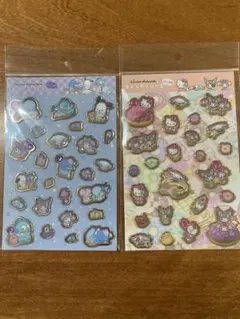 【2枚セット】キャンディシール　ストーン付　サンリオ