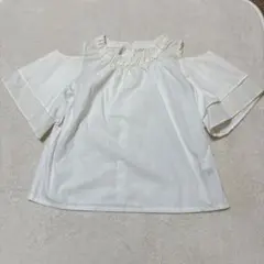 clear ブラウス　ホワイト　フリーサイズのサムネイル