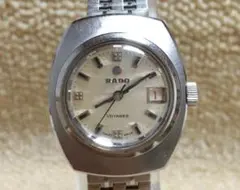RADO ラドー マルコポーロ 自動巻き デイト 純正メッシュベルト 稼働品