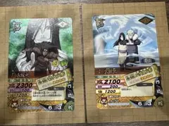 NARUTOナルティメットカードバトル 大蛇丸 初代、二代目火影