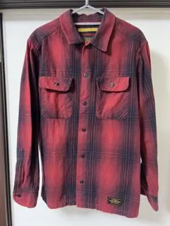 NEIGHBORHOOD チェックシャツ オンブレ 18AW M