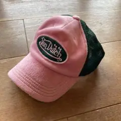 Von Dutch Y2K メッシュキャップ ピンク グリーン