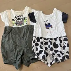 ロンパース　2点セット