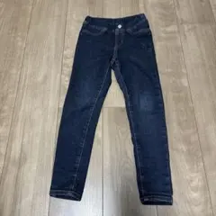 GU 120cm ダークブルー ストレートパンツ