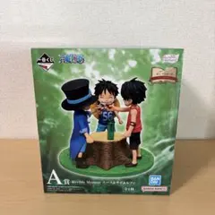 一番くじ ワンピース A賞 エース＆サボ＆ルフィ フィギュア