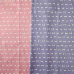 生地オックス 2点 リボン柄 110cm×50cm