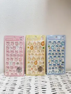 ボンボンドロップシール　ちいかわ　3種セット