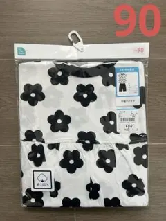 西松屋 花柄 半袖パジャマ さわやか素材 五分丈 90cm 新品未開封