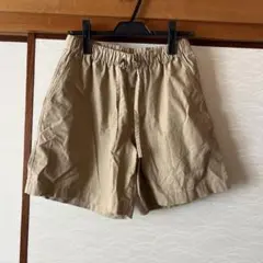 無印良品 レディース ショートパンツ ベージュ 綿100% コットン 春夏秋
