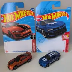 ホットウィール 2020 マスタング & 2017 カマロ 2台セット