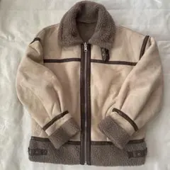INGNI イング　ムートンジャケット ボアジャケット　リバーシブル　ベージュ