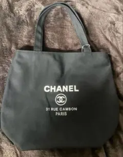 大容量 トートバッグ A4収納可 通勤 通学 マチ広 ノベルティ CHANEL