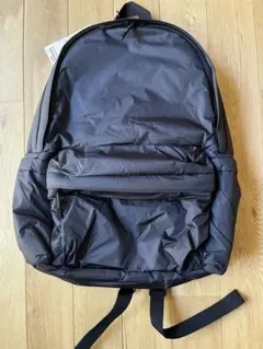 無印良品 肩の負担を軽くする 中わた入りリュックサック 22L 黒のサムネイル