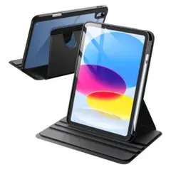 匿名発送！JETech iPadケース　回転　iPad10 ブラック　新品未使用