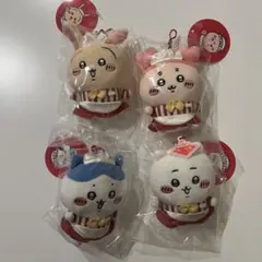 ちいかわレストラン　マスコット　ハチワレ　うさぎ　古本屋　ちいかわ　セット